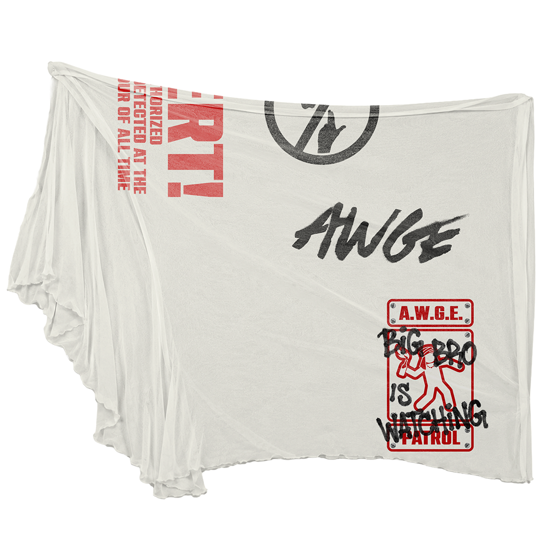 ASAP Rocky - Don't Be Dumb Tour Mesh Hood