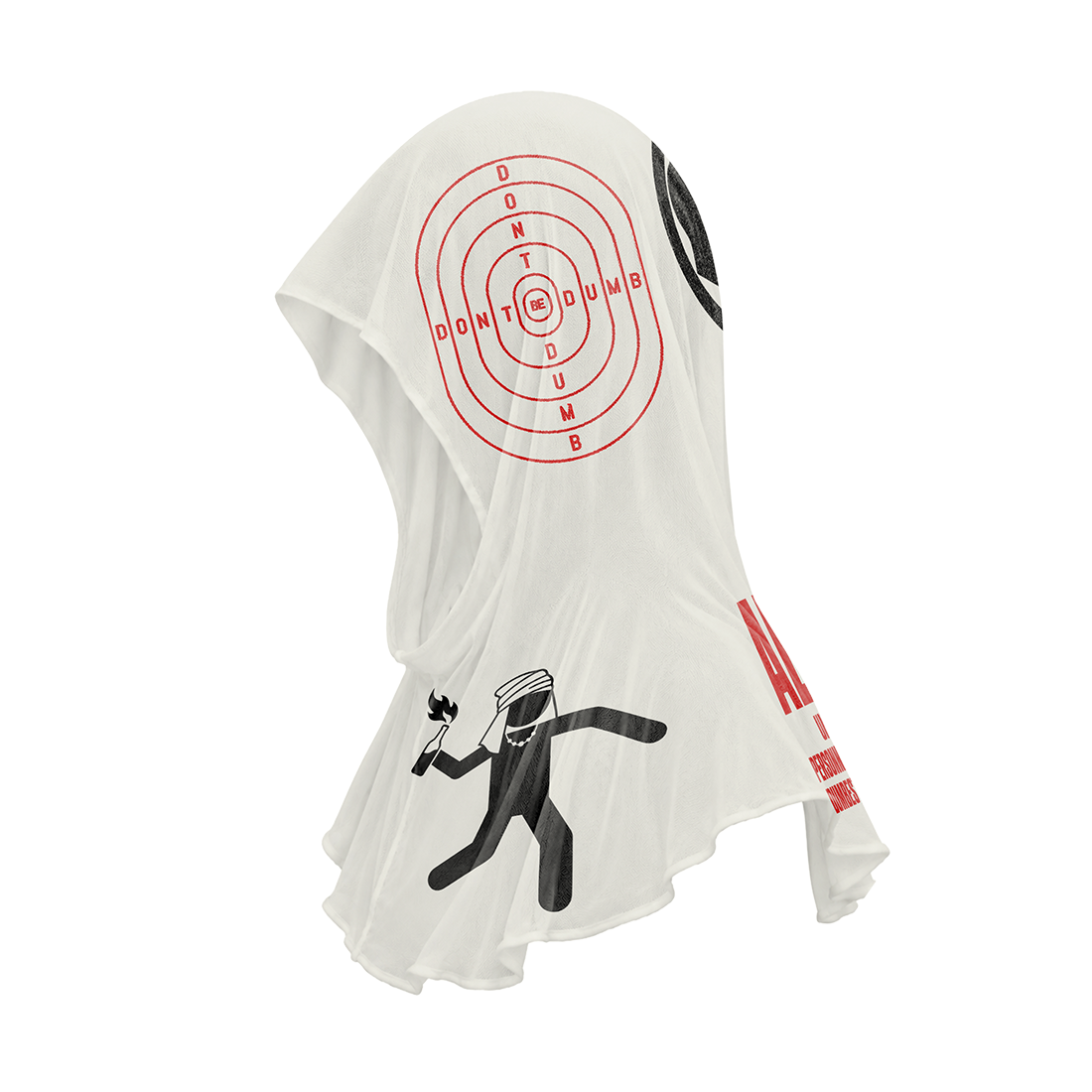 ASAP Rocky - Don't Be Dumb Tour Mesh Hood