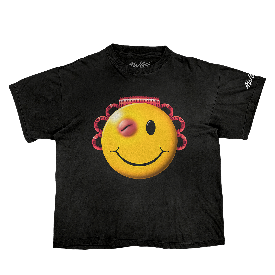ASAP Rocky - Don't Be Dumb Tour Smiley Dateback T-Shirt
