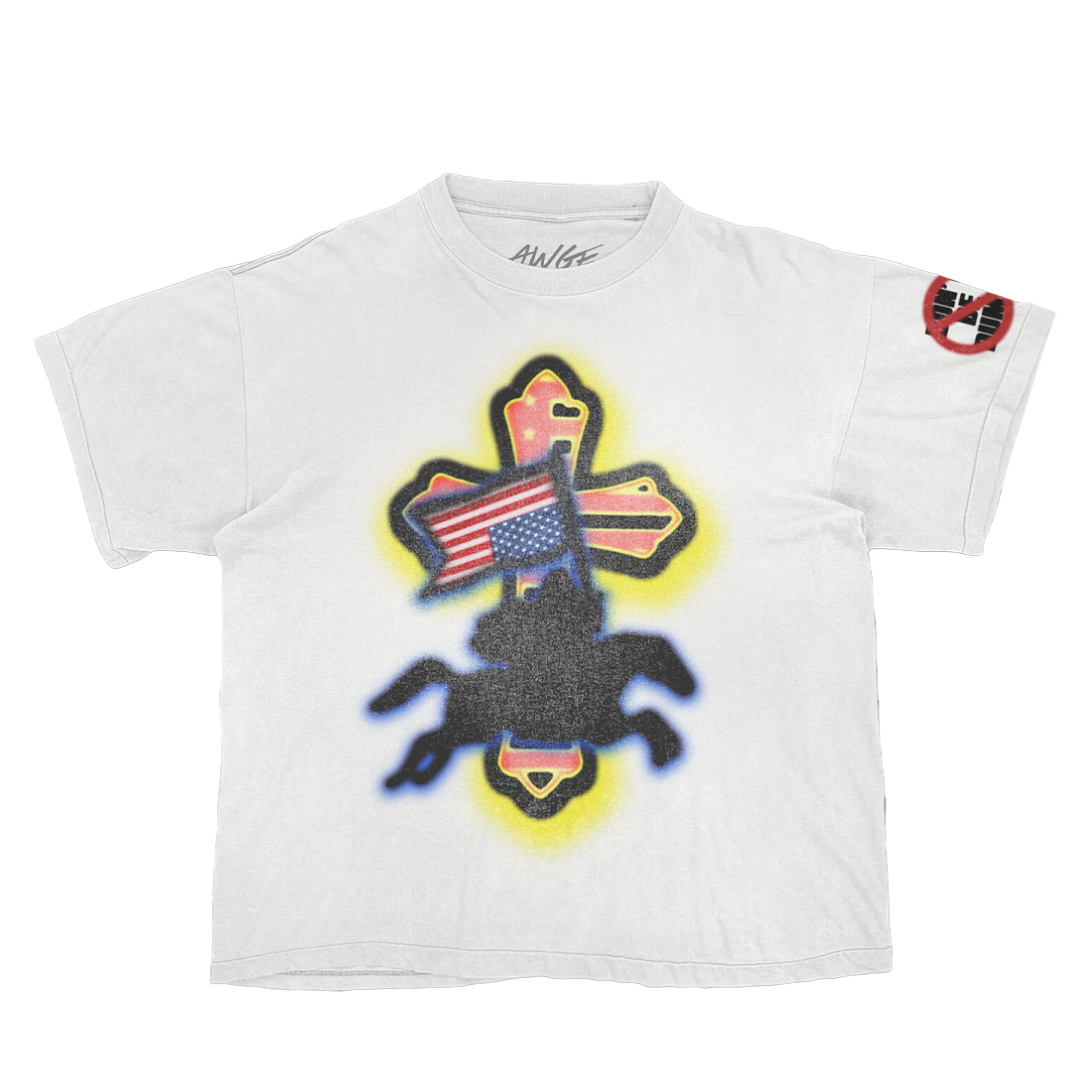 ASAP Rocky - Don’t Be Dumb Tour Airbrush Dateback T-Shirt